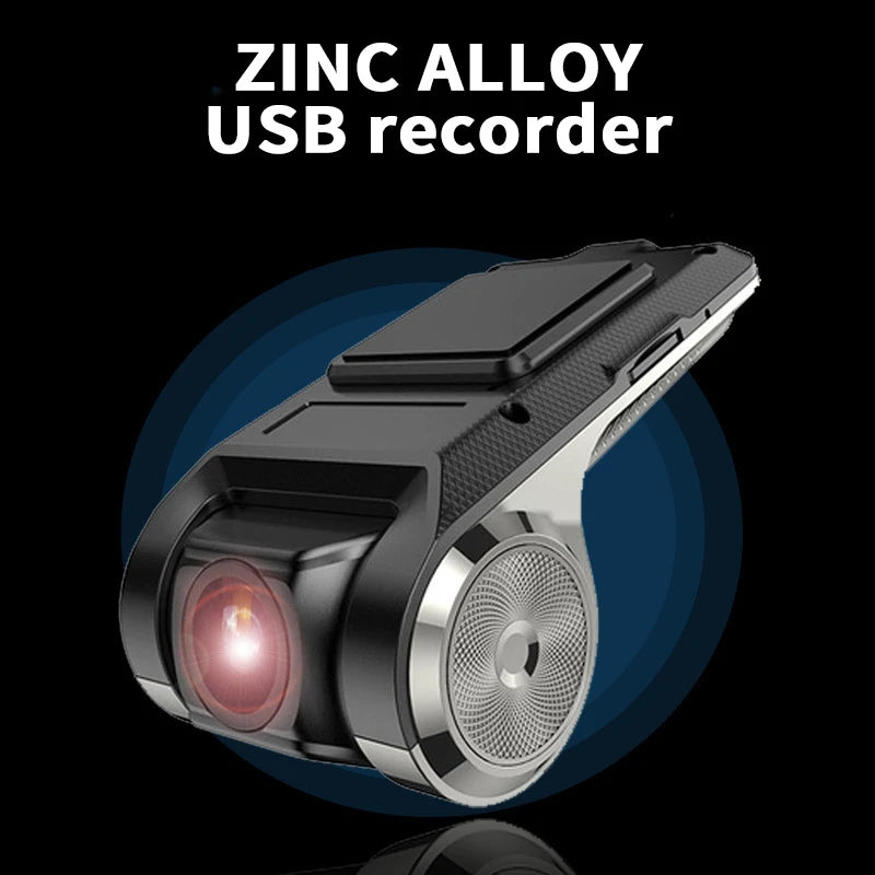 Car DVR ADAS LDWS Dash Cam Full HD 1080P Dash Cam For DVD Android Player Navigation Unit Auto Audio Voice Alarm Video Recording