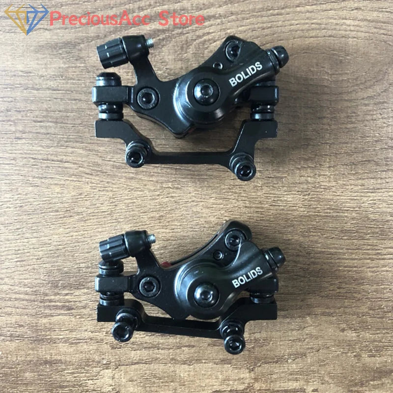 Aluminum Alloy Bicycle Disc Brake Kit Mechanical Line Pulling Disc Brakes Bike Braking System Front Rear Calipe Bike Accessories