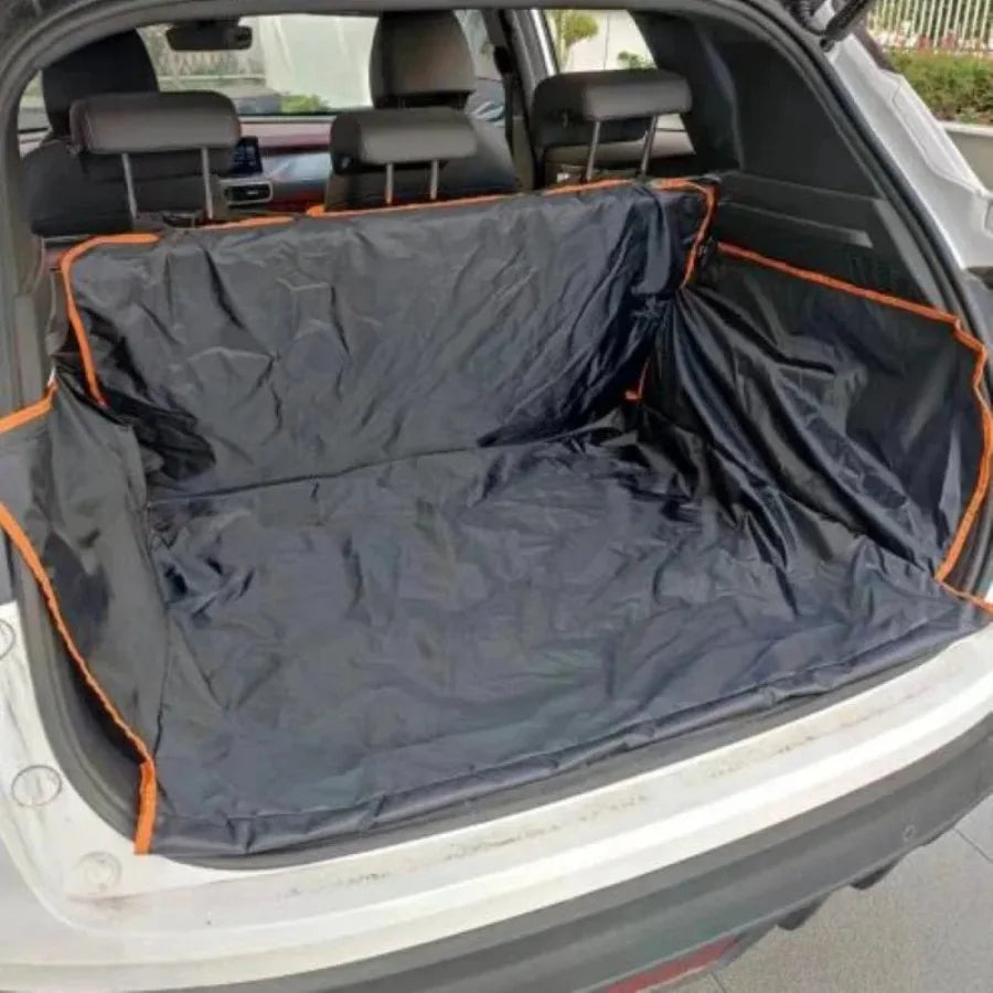 All-Weather Car Trunk Mat & Pet-Friendly Seat Cover - Durable Dog-Specific Luggage Mat - 1PC Universal for Sedans/SUVs/Trucks