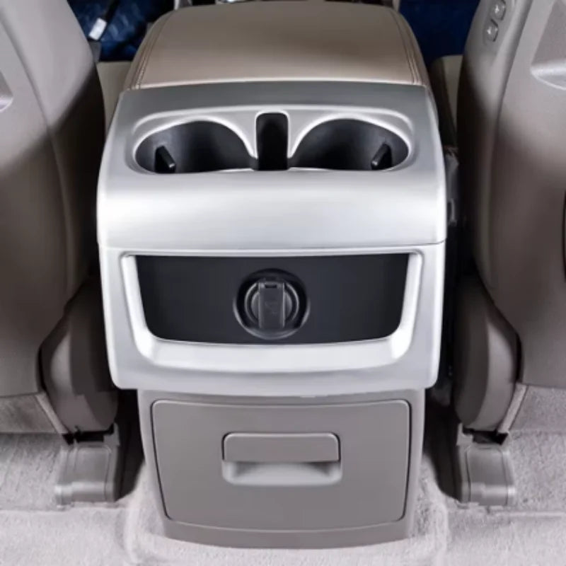 LHD! RHD! For Kia Carnival KA4 2021 2022 2023 2024 Car Accessories ABS Plastic Rear Armrest Air Vent Outlet Cover 2pcs