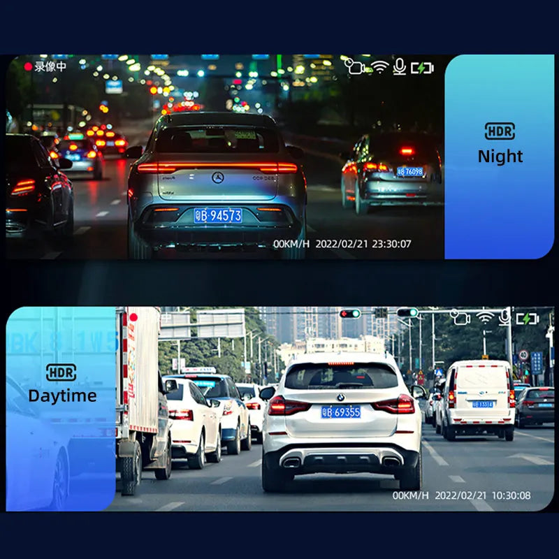 ADAS DVR For Car DVD Android Player Navigation Full HD Car DVR USB ADAS Dash Cam Head Unit Auto Audio Voice Alarm LDWS G-Shock