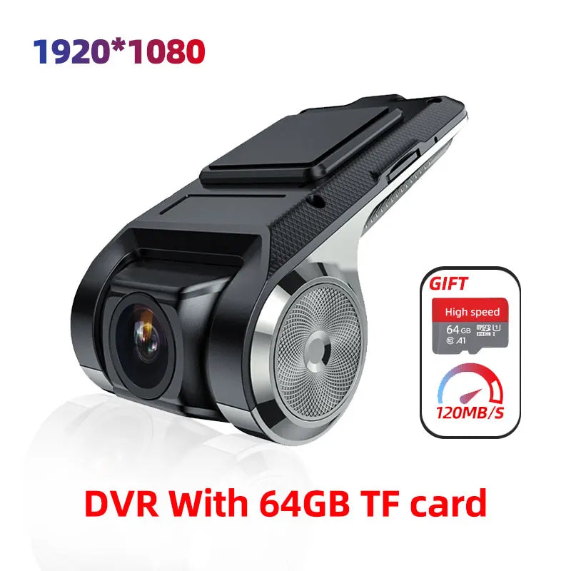 ADAS DVR For Car DVD Android Player Navigation Full HD Car DVR USB ADAS Dash Cam Head Unit Auto Audio Voice Alarm LDWS G-Shock