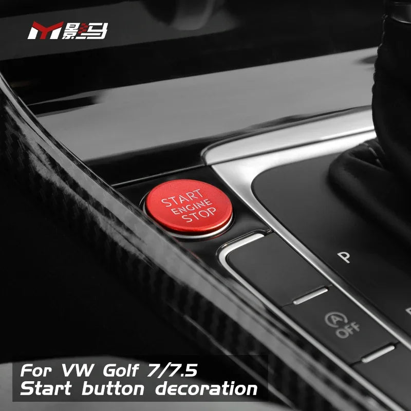 Car Accessories Start Stop Button Cover 2013-2020 For VW golf 7 MK7 GOLF7.5 MK7.5
