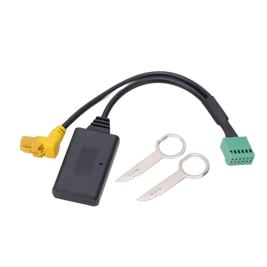 MMI 3G AMI 12Pin Bluetooth 5.0 AUX Cable Adapter Wireless Audio Input Replacement for A4 A6 Q5 Q7 A5 S5 MMI 3G AMI AUX Cable