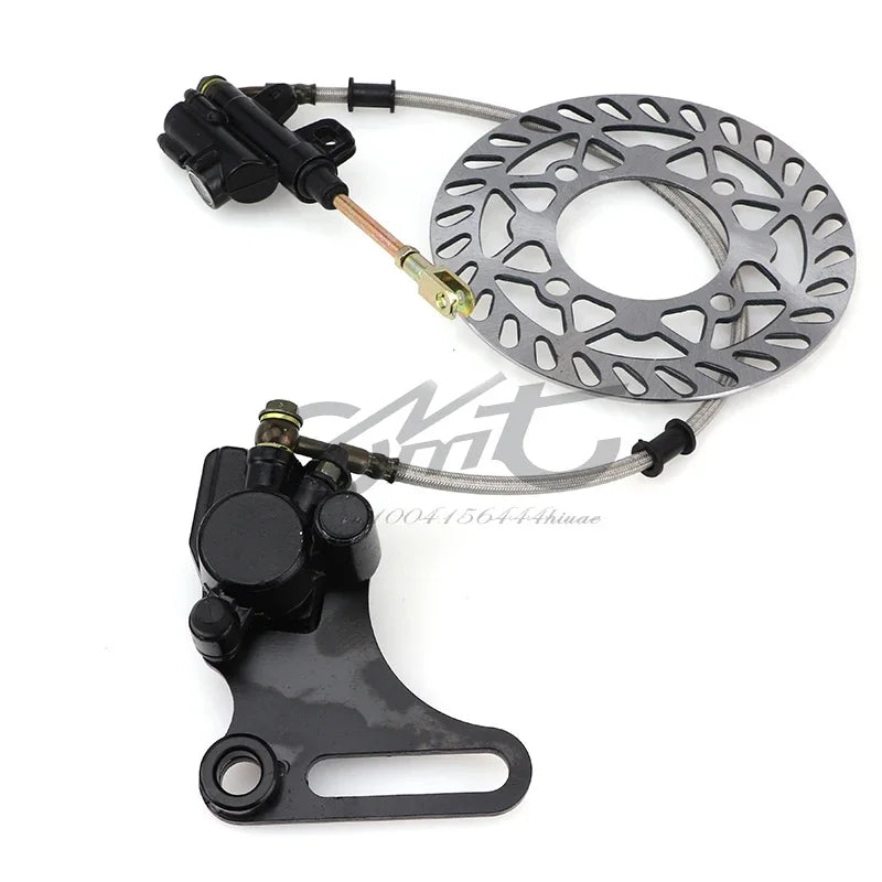 Motorcycle 15mm Rear Disc Brake System Caliper Pad with Brakes Discs for 125cc 140cc Pit Dirt Bike ATV Hydraulic Accessories