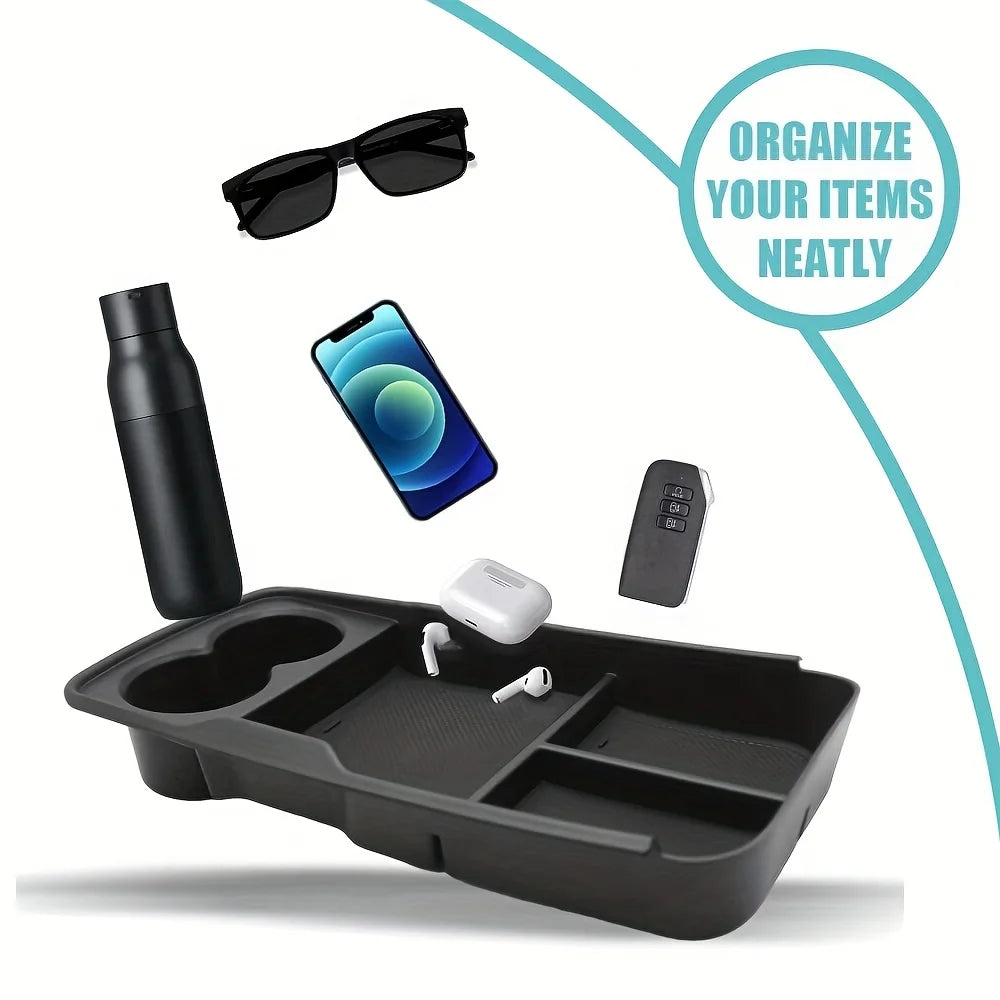 Fit for KIA EV6 Center Console Organizer (2022-2025 Models) Durable Organizer Box for EV6 Interior 2022- 2025 Versions