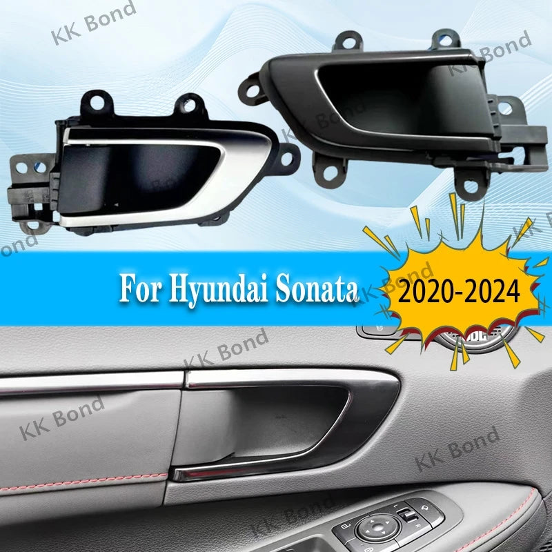 82610-L4000 82610-L4010 Car Left Right Door Interior Handle For Hyundai Sonata 2020-2024 Car Accessories Inner Opening Handle