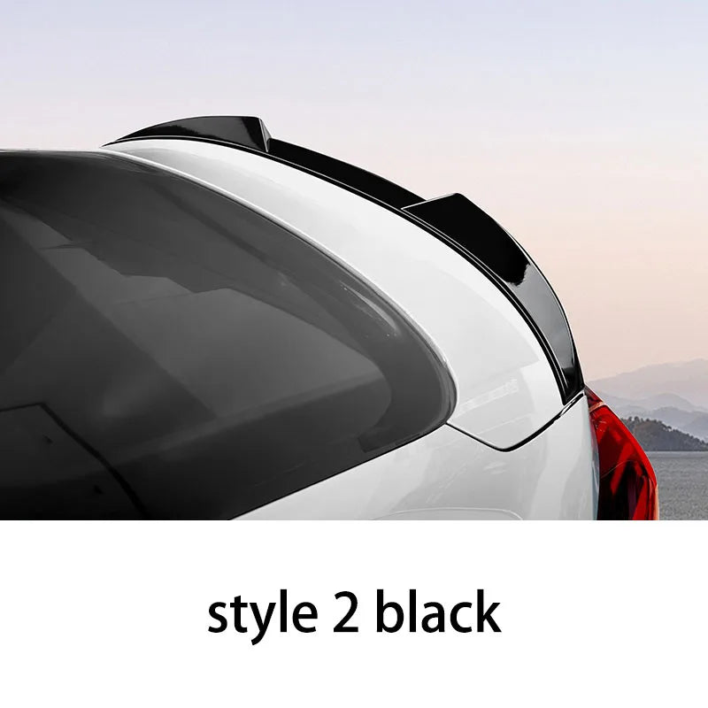 CAR Accessories FIT For Audi A5 B10 2025 2026 4-door sedan black carbon fibre Rear Door Tail Trunk Spoiler Wing Lip