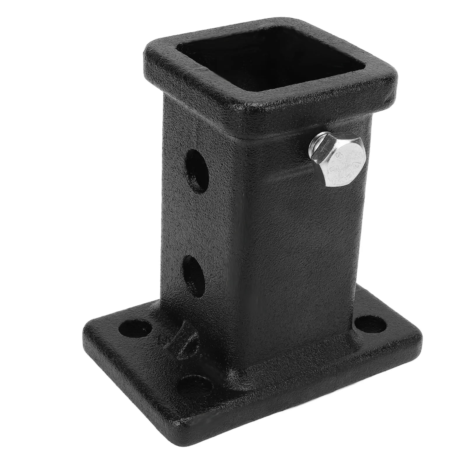 2in Bolt On Receiver Tube Trailer Tow Bar Hitch Receiver Adapter Cast Steel Universal for Pickup Trucks