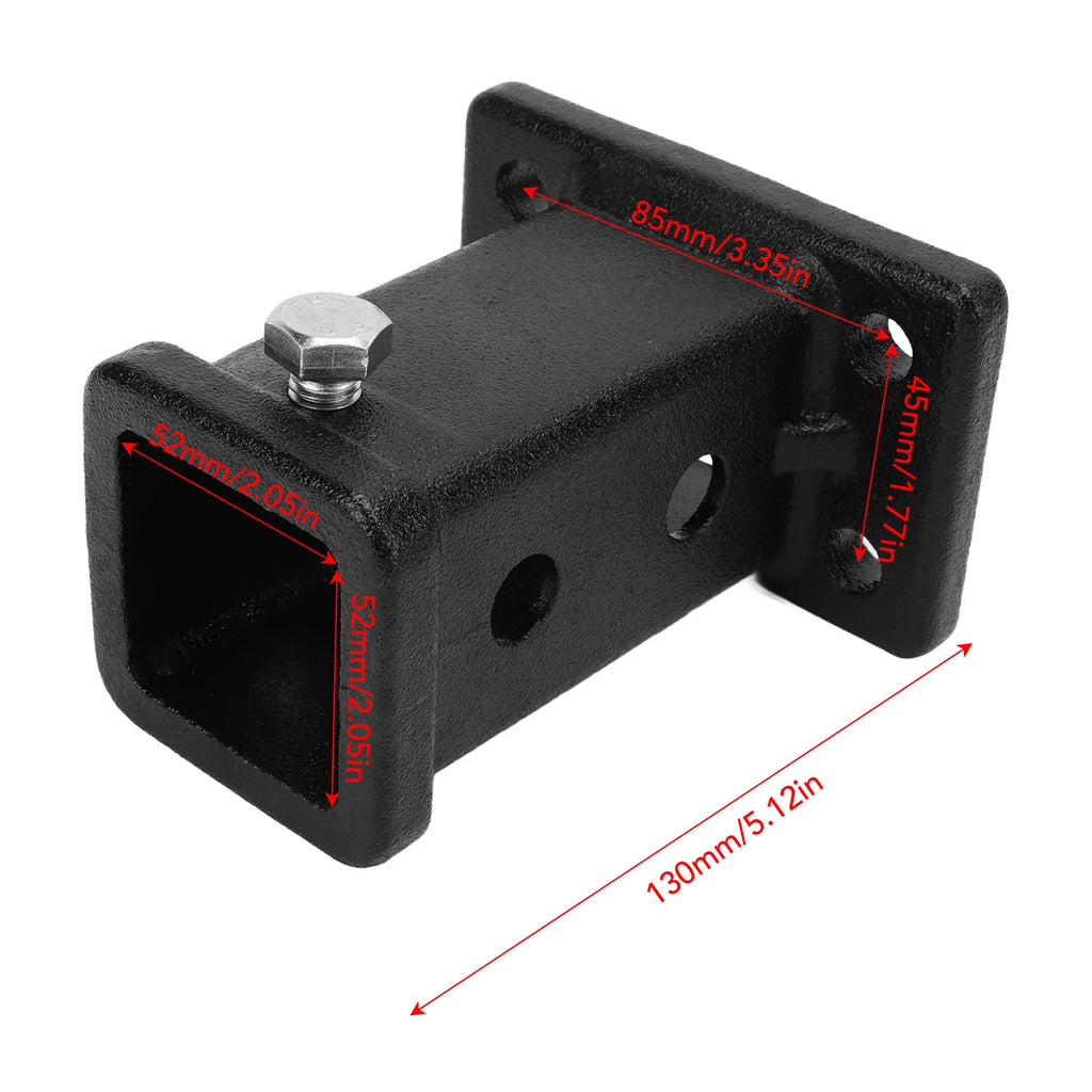 Bolt On Receiver Tube 2in Bolt On Receiver Tube Trailer Hitch Receiver Adapter Universal for Pickup Trucks Trailer Receiver Tube