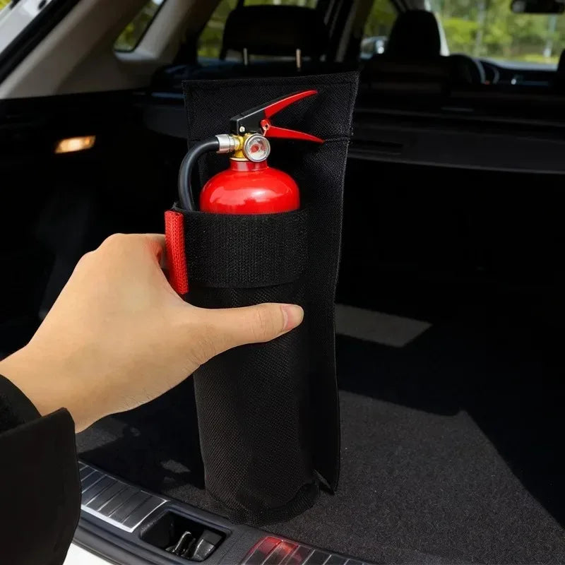 Car Trunk Organizer Holder Strap for Trunk Seat Mount Bottle Storage Bag Vehicle Safety Emergency Accessories