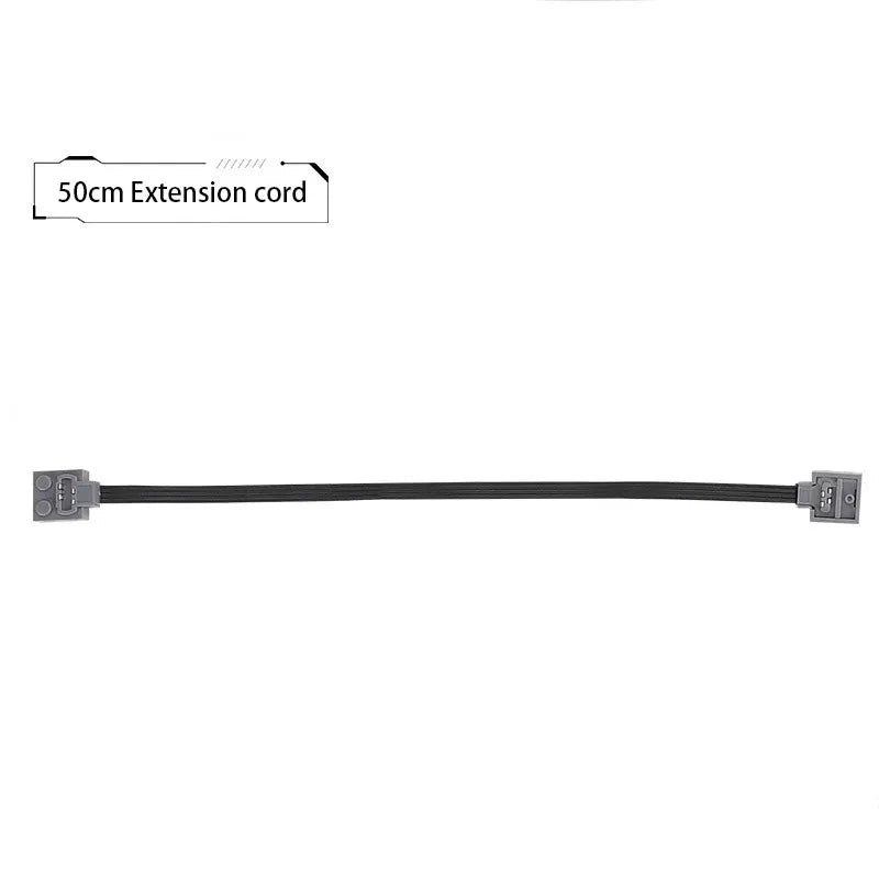 Electric Motor Set the Car Remote Control Battery Box Switch with Led Light Power Function MOC Building Blocks Cars Motor Toys