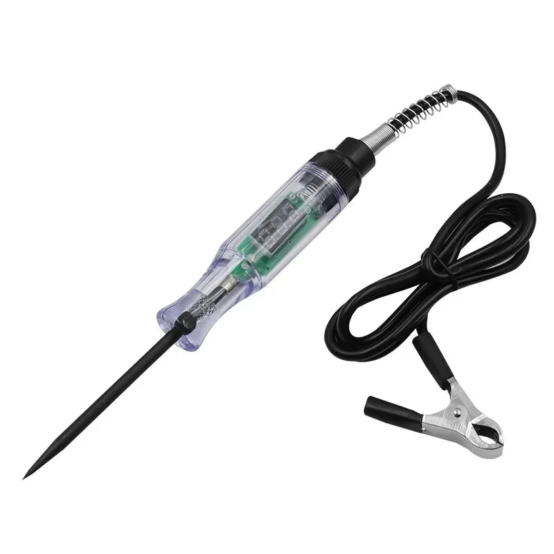 Probador de circuitos de automóviles, comprobador de voltaje para camiones, circuito de alta calidad, CC 6 V, 12 V y 24 V, herramienta de diagnóstico para automóviles, bolígrafo de prueba de sonda, accesorios para automóviles.