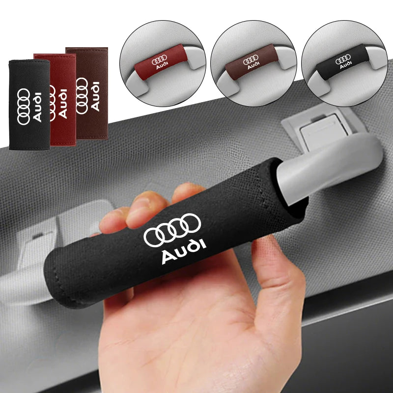 Car Hand Pull Cover Roof Top Protective Cover Armrest Accessory Car Interior For Audi A1 A3 A4 A5 A6 A7 A8 Q2 Q3 Q5 Q7 Q8 Quattr