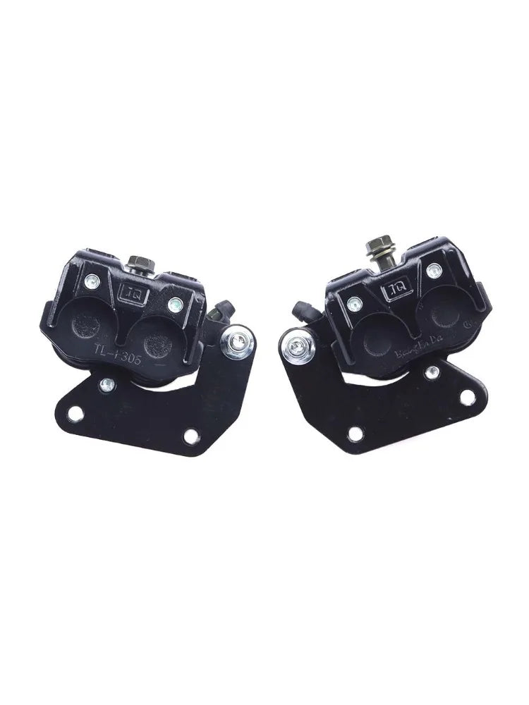 Juego de pinzas de freno delanteras derecha e izquierda para ATV JS250 Jianshe Baja Roketa 250CC Pinza de freno fácil de reemplazar