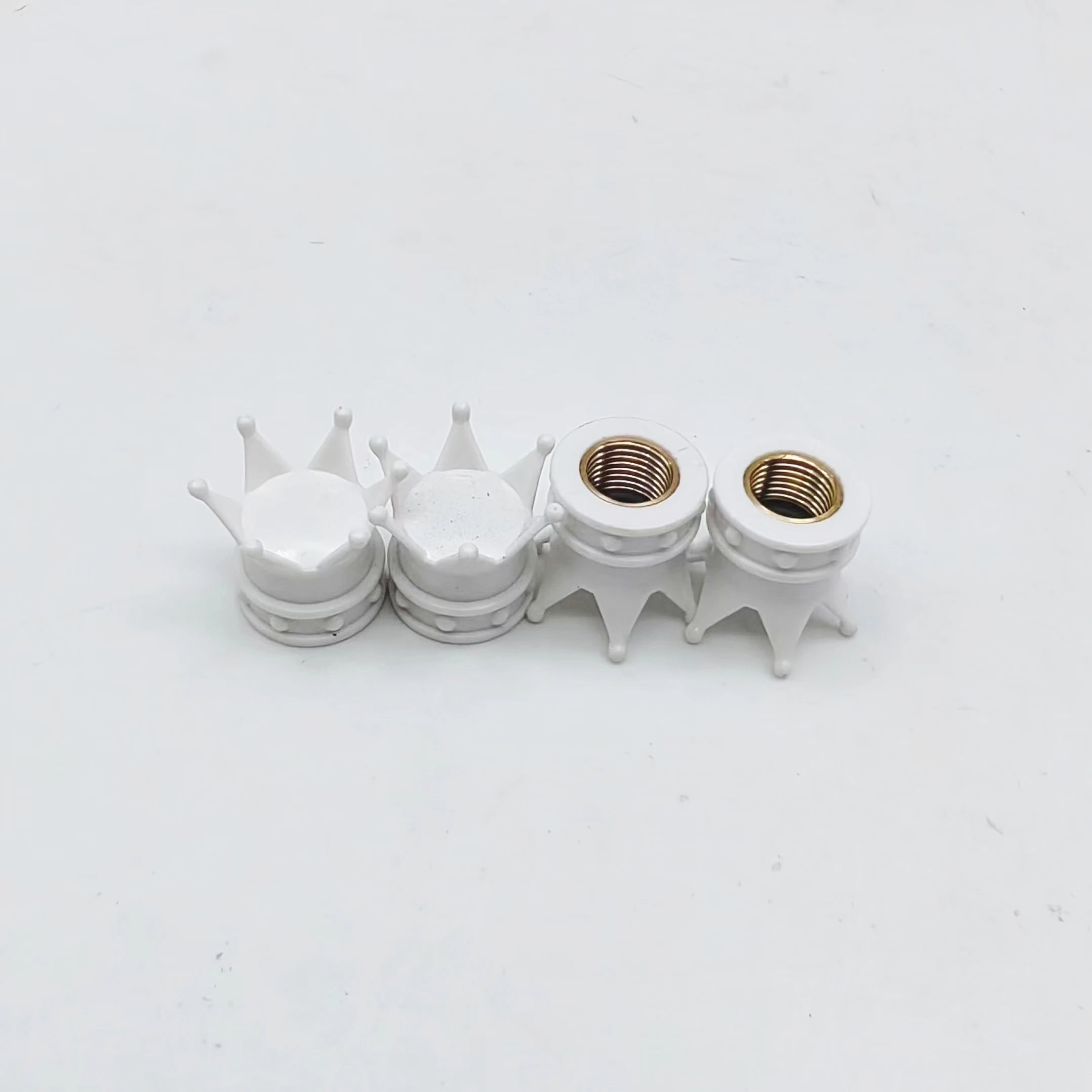 4pcs Aluminum Or Plastic Car Motorcycle Bike Truck Wheel Tire Valve Dustproof Valve-cap Cover Rim Valve Stem Cap Tornasol color