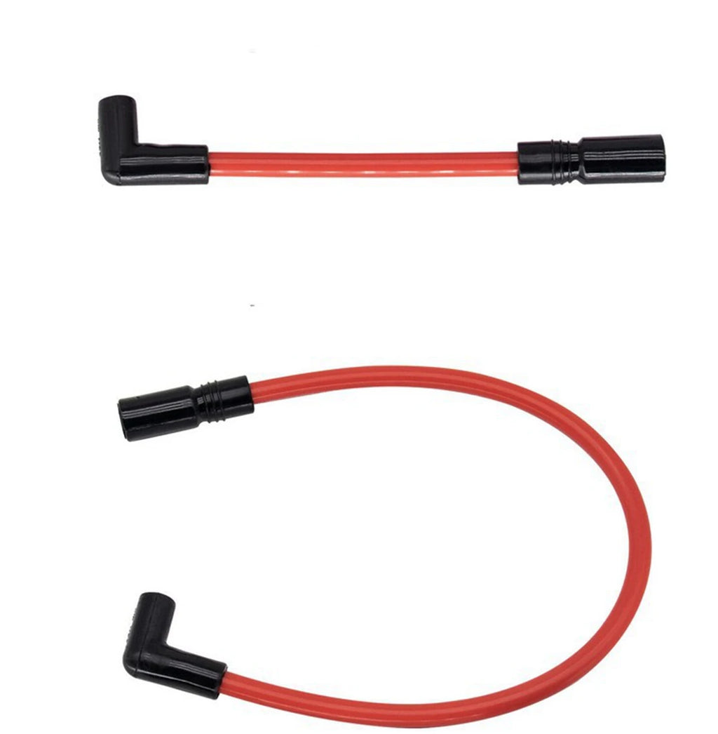 2 PCS 10.4mm 10mm Motorcycle Spark Plug Wire For Harley-davidson Softail Dyna FXD 1999-2017 Motorcycle Accessories