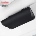 Car Glasses Case Organizer Storage Car Eyeglass Case Glasses Box For Car Sun Visor Organizer Sunglasses Leather Glasses Case