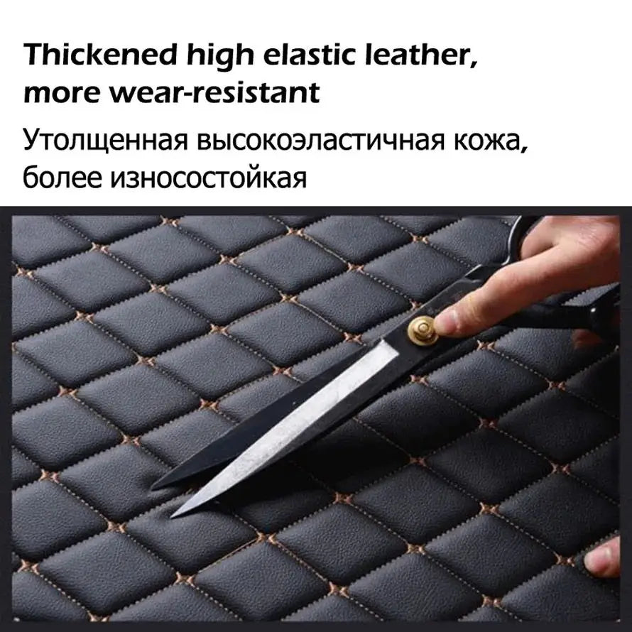 Custom Made Leather Car Floor Mats For Dacia Duster 2010 2011 2012 2013 2014 2015 2017 Carpets Rugs Foot Pads Accessories