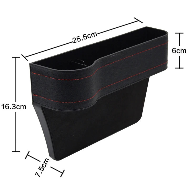 Car Seat Storage Box organizer Universal Car Seat organizer Card Phone Holder Pocket Seat Gap Slit Pocket Catcher Organizer 1Pc
