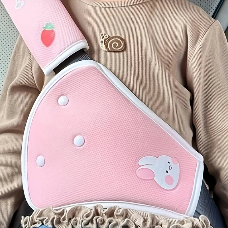 Interior Car Accessory for Enhanced Safety - Universal Adjustable Seat Belt Cover for Kids & Adults