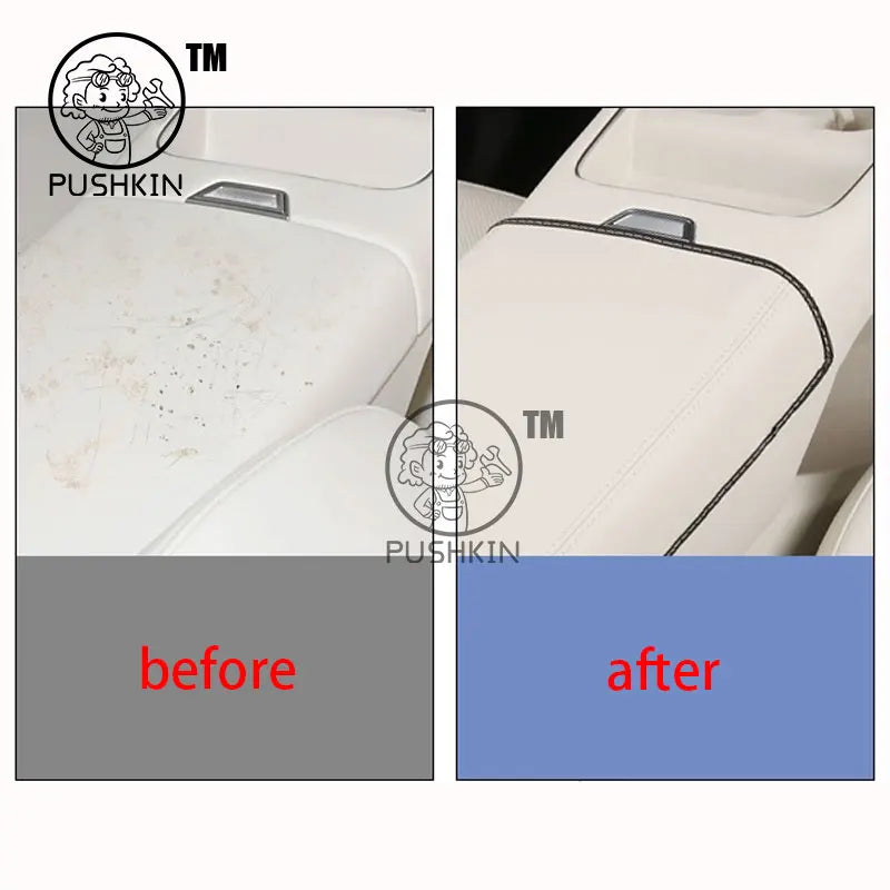 For HAVAL H6 4th 2025 2026 Car Styling Interior Armrest Anti-dirty Pad Cover Sticker PU Leather Cover Modificated Accessories