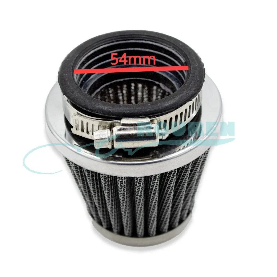 Motorcycle Air Filter Suitable For ATV Scooters Pit Bikes Karts Four-Wheelers 35mm38mm42mm45mm 48mm 50mm 54mm 58mm 60mm Straight