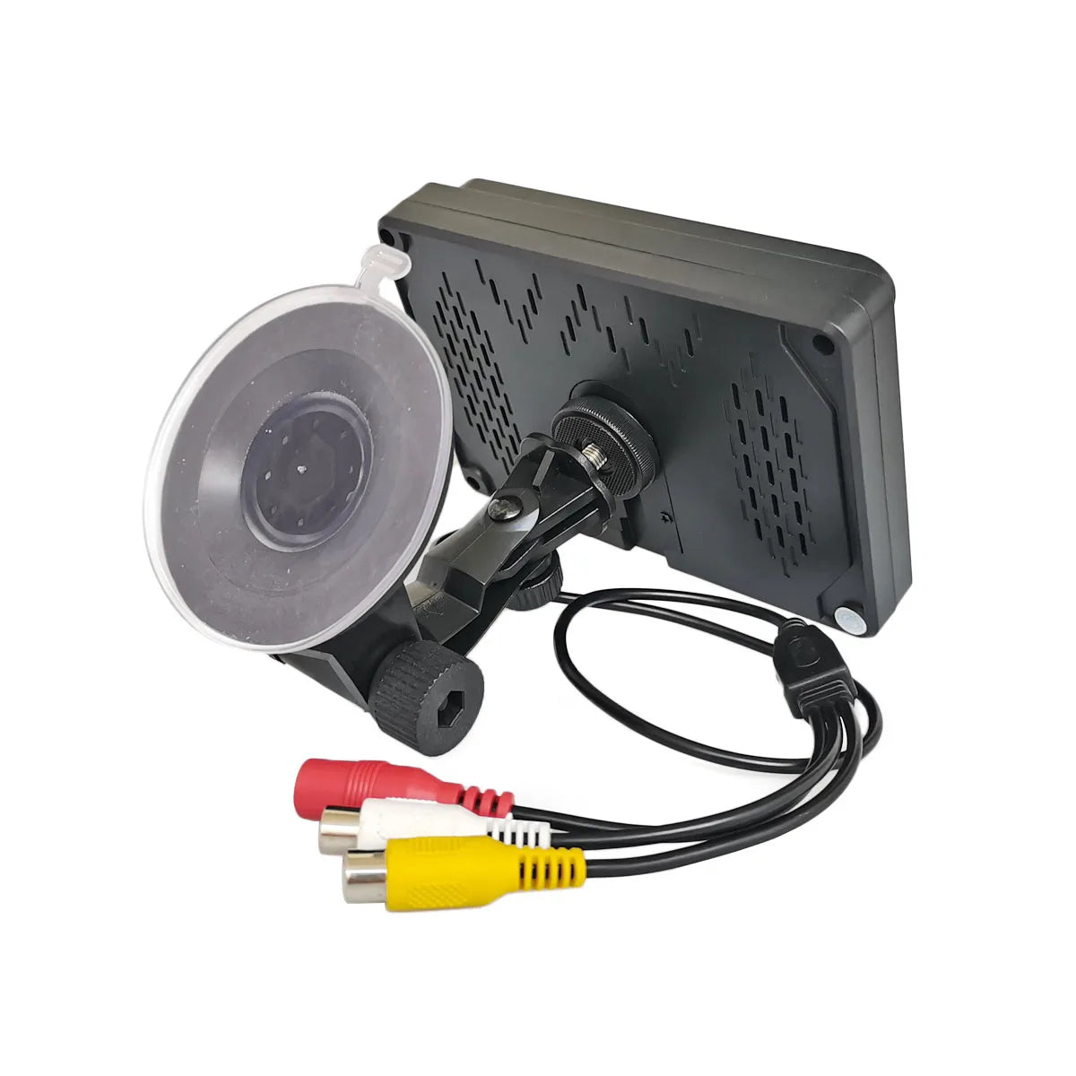 DIYKIT 1024x600 5Inch AHD IPS Car Rear View Monitor Digital Screen Display Support VCD DVD GPS Camera with 2 Video Inputs