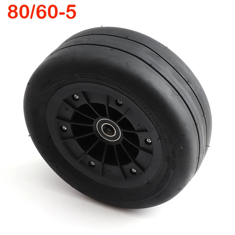 80/60-5 Wheel Tubeless Tire for Ninebot Mini Pro Karting Front Wheel Tire Electric Children's Go Kart Wheel