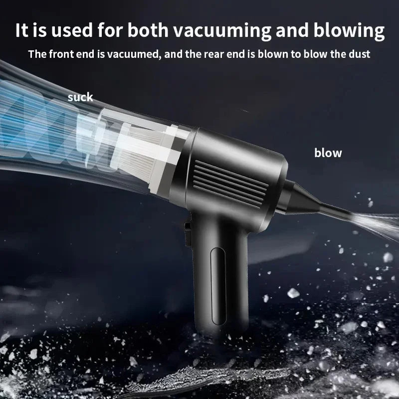 Wireless Car Vacuum Cleaner 960000Pa Multifunctional Portable Strong Power Suction Blowing Integrated Cleaning Appliance