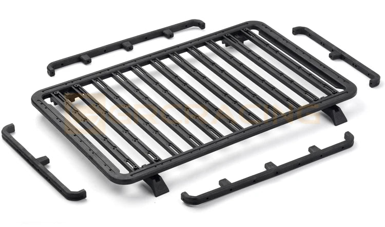 Roof Luggage Rack for 1/10 RC Crawler Car Traxxas TRX4 Defender TRX6 AXIAL SCX10 II 90046 Diy Parts