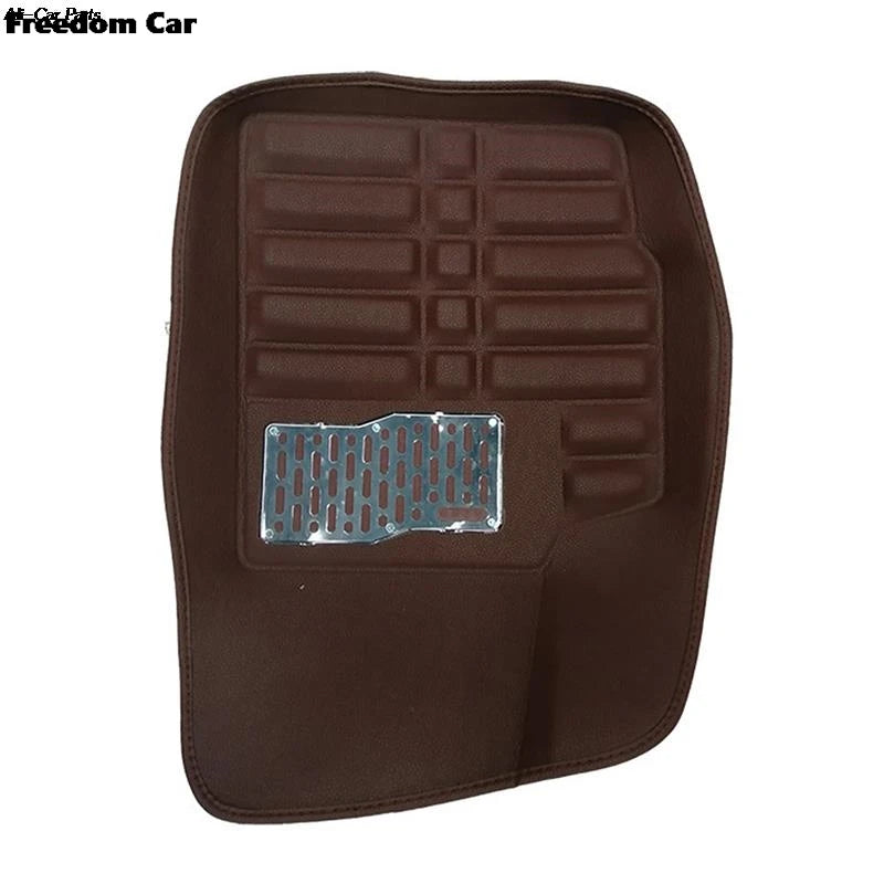 5pcs Auto Floor Mats Foot Rugs Carpets Car Styling For Duster Premium Full Set Carpet Floor Mat Leather Car Accessories
