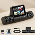 1080P Full HD Dash Cam 4 Lens Wide Angle Loop Recording IPS Screen Car DVR with Laptop Support