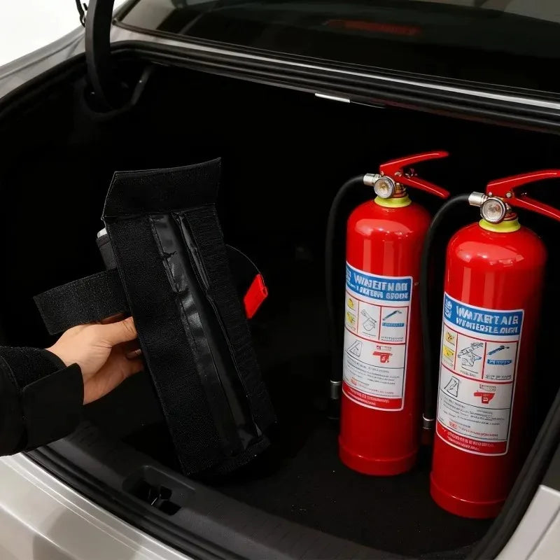 Car Trunk Organizer Holder Strap for Trunk Seat Mount Bottle Storage Bag Vehicle Safety Emergency Accessories