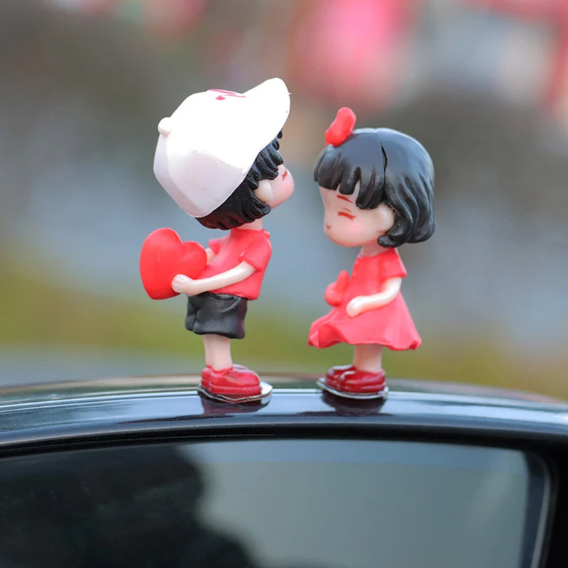 Cute Creative Cartoon Car Decoration Ornaments Auto Center Console Car Interior Accessories