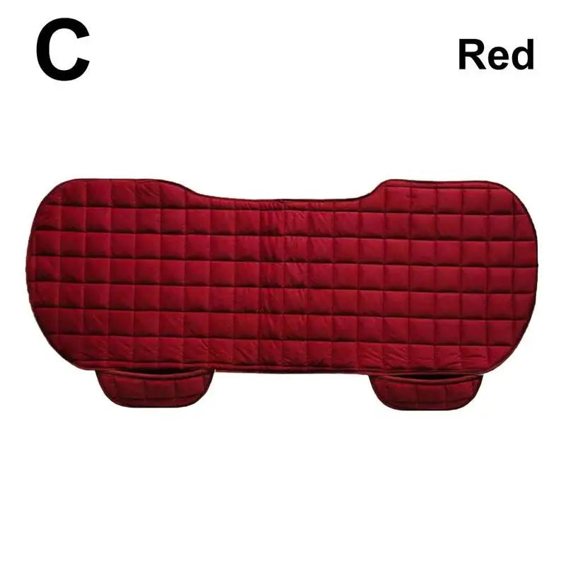 Car Rear Seat Cover Universal Auto Flocking Cloth Seat Four Auto Accessories Interior Non-slip Seasons Cushions Seat Protective