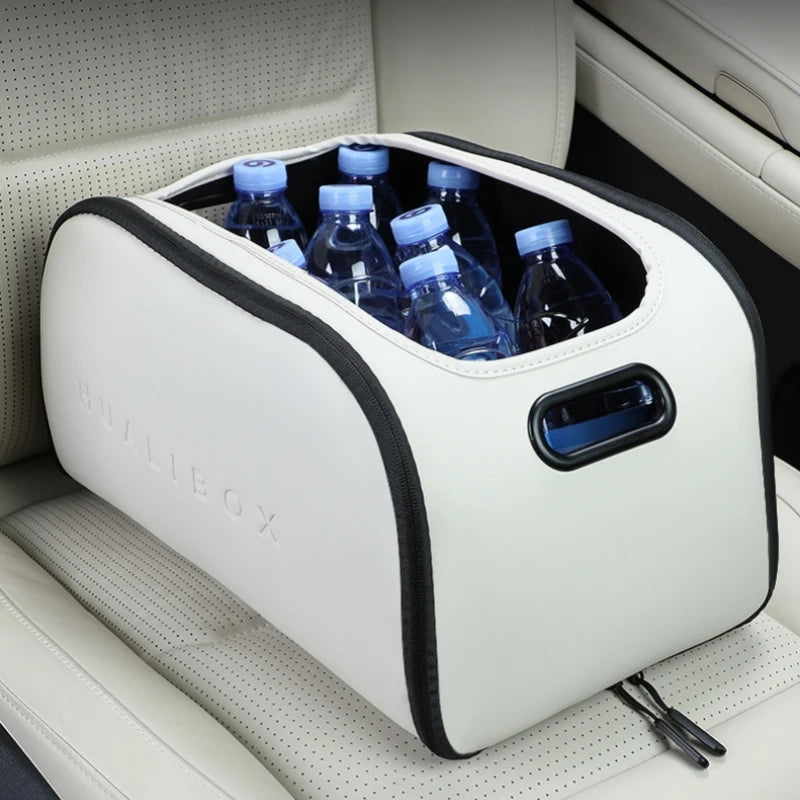 Multi-Functional Car Storage Box, Trunk Organizer - Suitable for Sedans/Suvs/Mpvs Under The Passenger Seat and In The Trunk