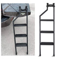 Universal Tailgate Ladder For Pickup Truck Car Rear Door Ladder Tailgate Folding Ladder Auxiliary Ladder 100cm