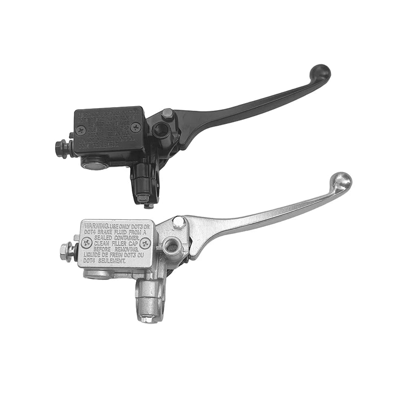 Motorcycle Brake Pump Front Master Cylinder Hydraulic Brake Lever Right For Dirt Pit Bike ATV Quad Moped Scooter Buggy Go Kart