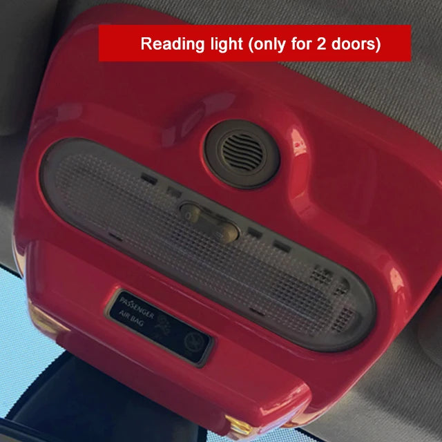 Car Red Interior Modified Steering Wheel Decoration Sticker For New Smart 453 Fortwo Forfour Car Accessories Styling