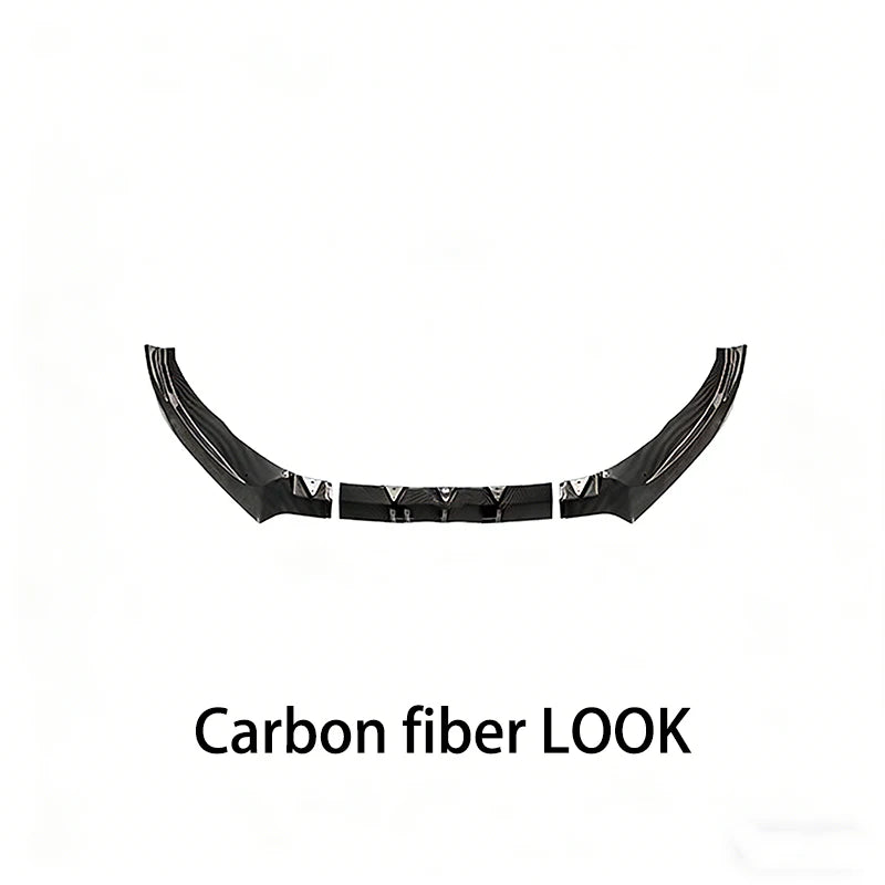 Car accessories FIT FOR Audi A5 B10 2025 2026 black ABS Front Bumper Lip Spoiler Splitters Cover Body kit Side Skirt