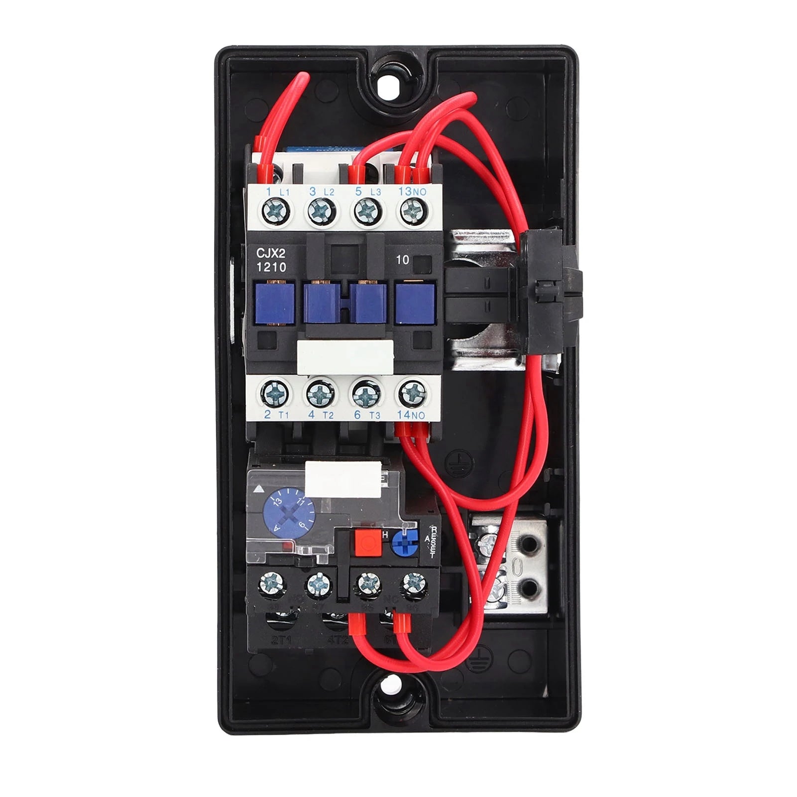 Electric Motor Starter Magnetic Starter Water Proof Flame Retardant Magnetic  Box Single Phase 220V 230V 9‑13A