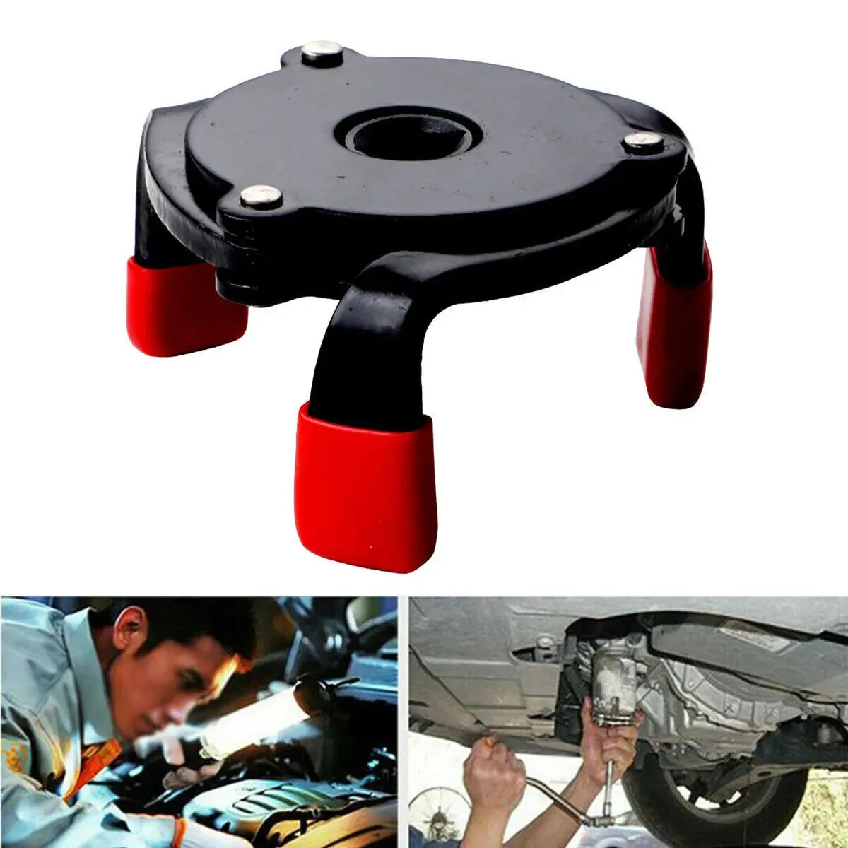 Universal 3 Jaw High Quality Oil Filter Remover Tool Cars Oil Filter Removal Tool Interface Special Tools Oil Filter Wrench Tool