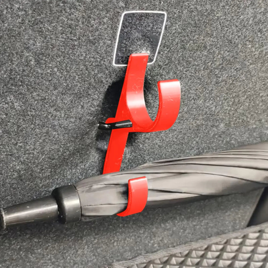 Car Umbrella Holder 2 Pieces Car Purse Holder Space-Saving Vehicle Hanger for Trunk Automotive SUV Truck Umbrella Handbag