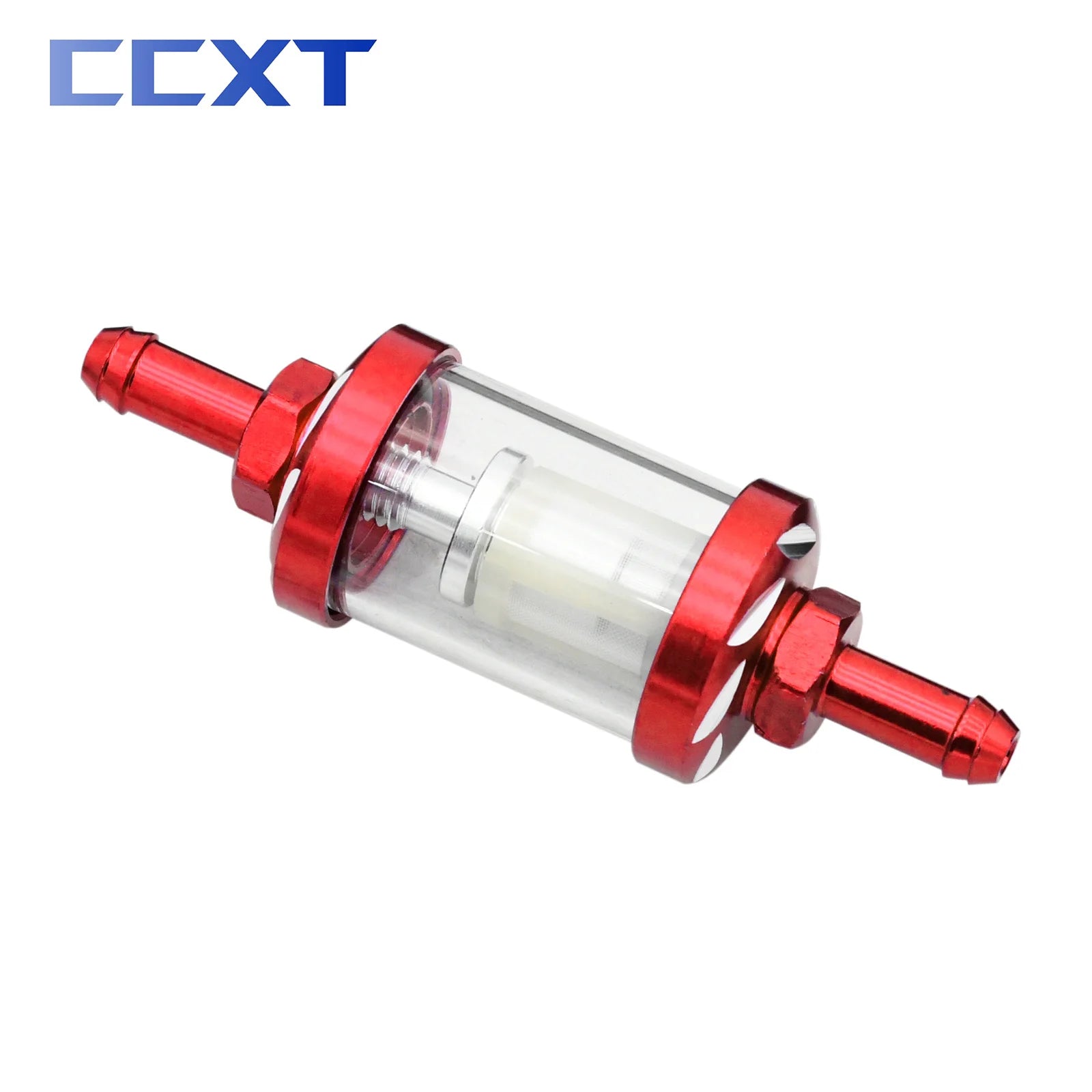 8mm CNC Glass Gas Fuel Gasoline Oil Filter For ATV Kawasaki KTM Honda Yamaha YZ250F YZ450F WR250R WR450R WR250F WR450F Parts