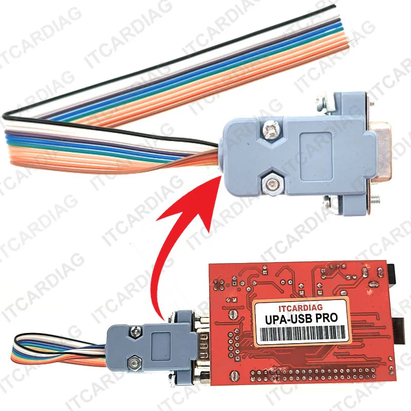 NEW SN: 050D5A5B UPA-USB V1.3 ECU Chip Tunning Tool Programmer with NEC Functions with UUPA-S Adapter Test cable for UUSP UUSP-S