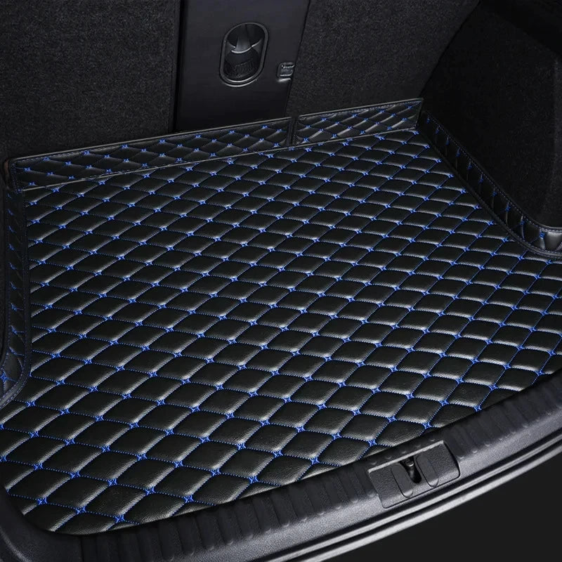 Custom Automotive Car Floor Mats For Mercedes W124 1985 1986 1987 1988 1989 Auto Luxury Leather Men Women Car Mats Full Coverage