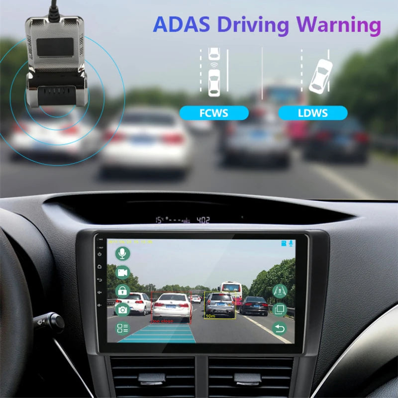Car Dash Cam USB HD 1080P 170 Degree Wide Angle Car Camera Recorder Front ADAS Dashcam Android DVR Auto Recorder Night Version