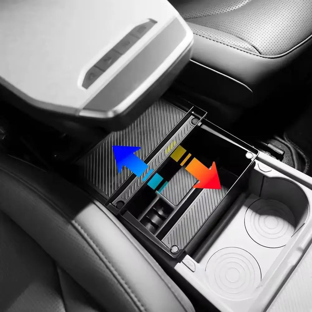 For Kia Ev3 Center Console Armrest Storage Box Organizer Tray Car Central Armrest Box Storage Box for Miscellaneous Items