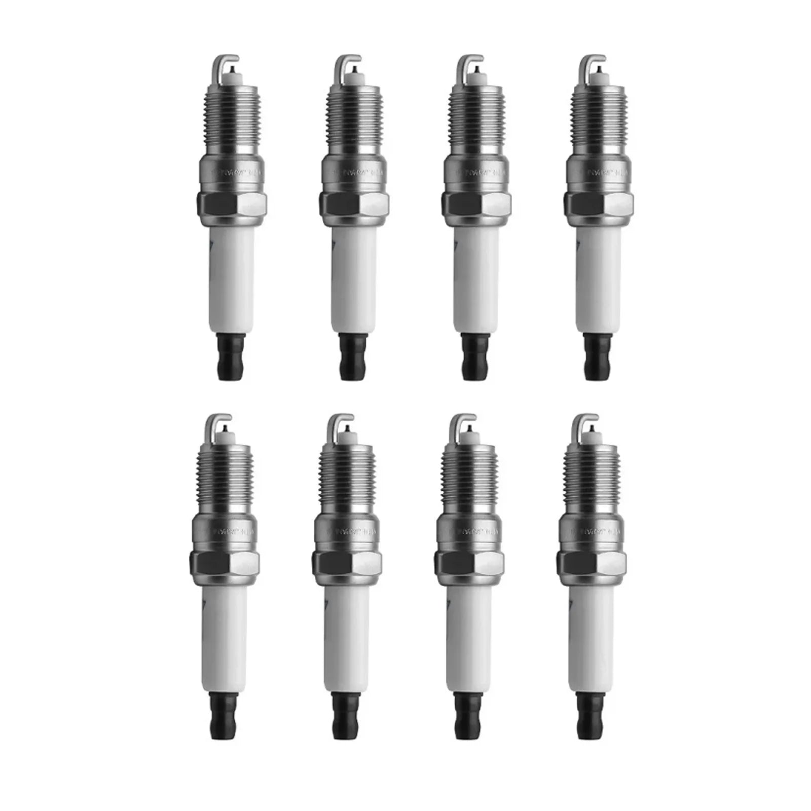Areyourshop 8x Spark Plugs +Wires 10.5mm Set 19299585 For Chevy GMC 4.8L 5.3L 6.0L V8